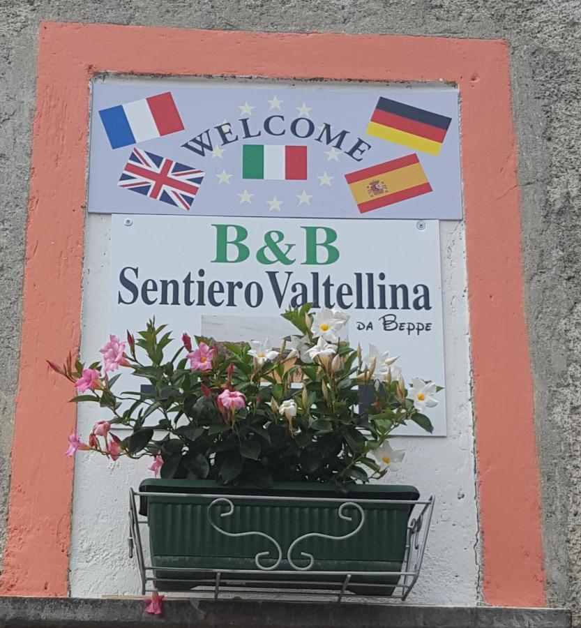 B & B Sentiero Valtellina Castello dell'Acqua Bagian luar foto